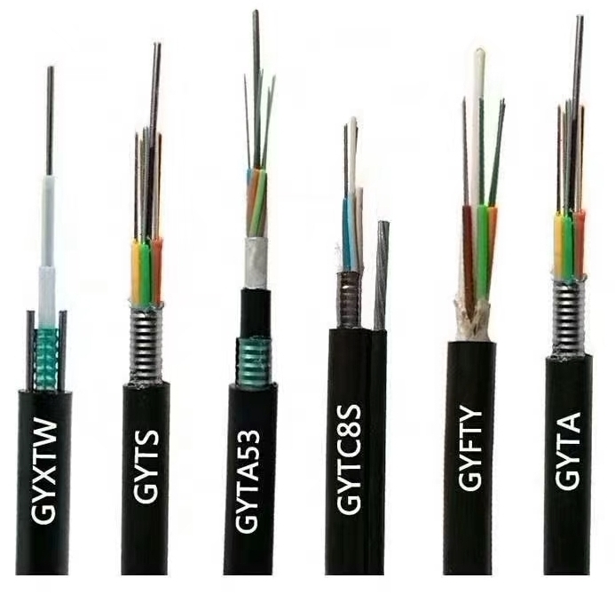 Indoor/outdoor multi -core optical fiber cable component